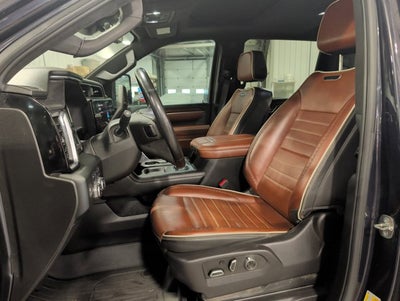 2024 GMC Sierra 2500HD Denali UltimateTitanium Rush 5th Wheel Prep Power Boards HUD Diesel