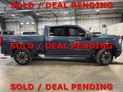 2024 GMC Sierra 2500HD Denali Ultimate Duramax 6.6L V8 Turbo Diesel Downpour Metallic