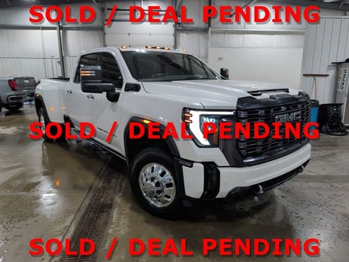 2024 GMC Sierra 3500HD Denali Ultimate Dually Duramax 5th Wheel Prep Power Boards Tri-Coat