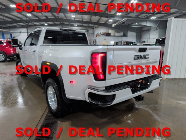 2024 GMC Sierra 3500HD Denali Ultimate Dually Duramax 5th Wheel Prep Power Boards Tri-Coat