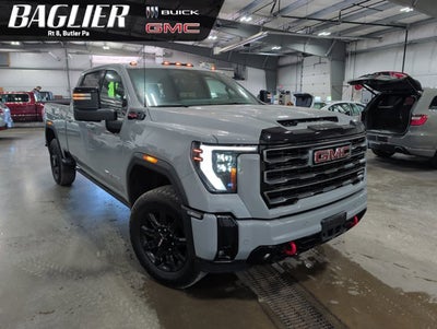 2025 GMC Sierra 2500HD AT4 DURAMAX AT4 5th Wheel Prep Standard Bed Thunderstorm Gray