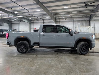 2025 GMC Sierra 2500HD AT4 DURAMAX AT4 5th Wheel Prep Standard Bed Thunderstorm Gray