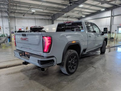 2025 GMC Sierra 2500HD AT4 DURAMAX AT4 5th Wheel Prep Standard Bed Thunderstorm Gray