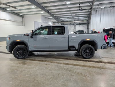 2025 GMC Sierra 2500HD AT4 DURAMAX AT4 5th Wheel Prep Standard Bed Thunderstorm Gray