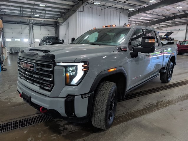 2025 GMC Sierra 2500HD AT4 DURAMAX AT4 5th Wheel Prep Standard Bed Thunderstorm Gray
