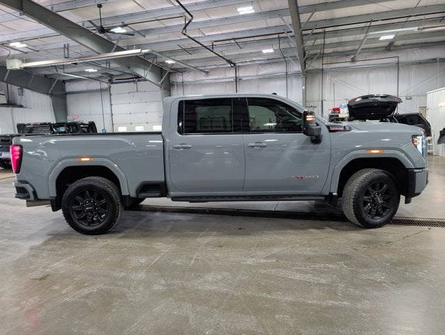 2025 GMC Sierra 2500HD AT4 Premium Plus 5th Wheel Prep Hard Cover Thunderstorm Grey