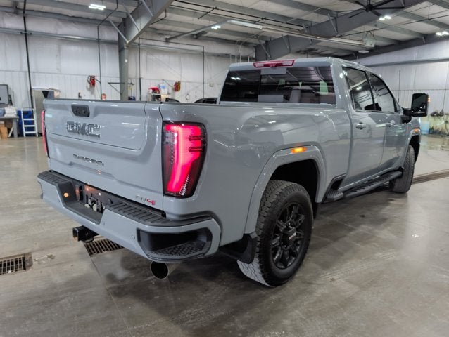 2025 GMC Sierra 2500HD AT4 Premium Plus 5th Wheel Prep Hard Cover Thunderstorm Grey