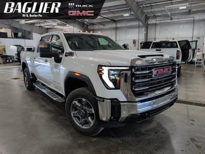 2025 GMC Sierra 3500HD SLT Duramax Premium X31 Premium Pkg Sunroof 5th Wheel Prep Plow Prep