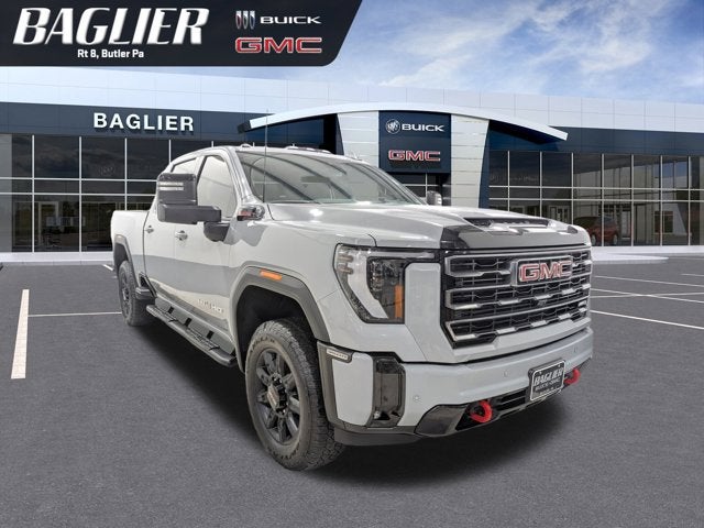 2025 GMC Sierra 3500HD AT4 Preferred Pkg Sunroof 5th Prep Thunderstorm SRW Standard Bed