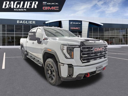 2025 GMC Sierra 3500HD AT4 Preferred Pkg Sunroof 5th Prep Thunderstorm SRW Standard Bed