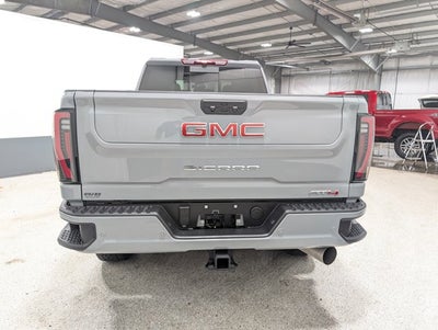 2025 GMC Sierra 3500HD AT4 Preferred Pkg Sunroof 5th Prep Thunderstorm SRW Standard Bed