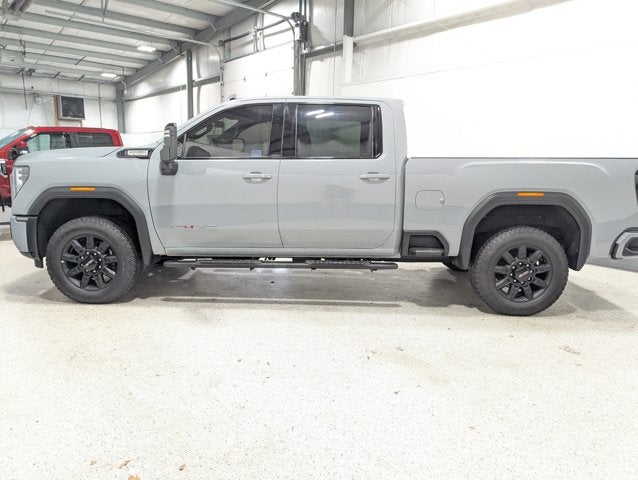 2025 GMC Sierra 3500HD AT4 Preferred Pkg Sunroof 5th Prep Thunderstorm SRW Standard Bed