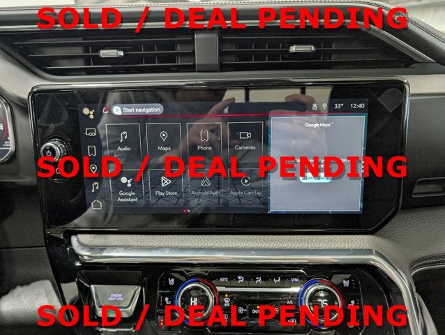 2025 GMC Sierra 3500HD Denali Reserve Diesel Standard Bed 5th Wheel Ready Power Boards