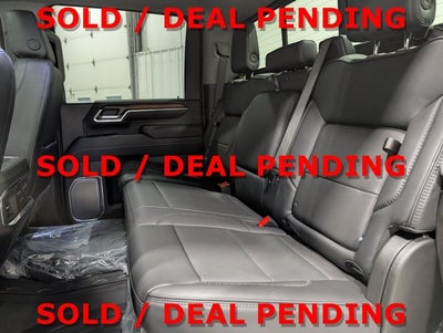 2025 GMC Sierra 3500HD Denali Reserve Long Bed Diesel SRW 5th Prep Molded Fender Flares