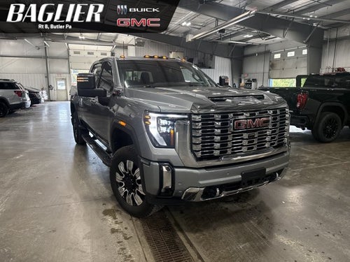 2025 GMC Sierra 3500HD Denali Reserve Duramax Diesel 5th Wheel Prep Leather Sunroof