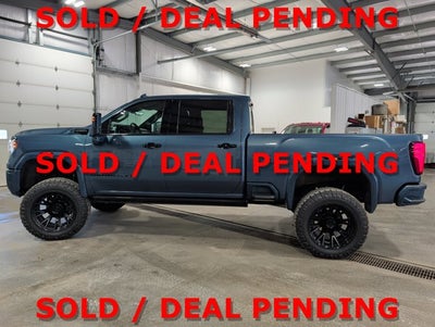 2025 GMC Sierra 2500HD Denali Ultimate Duramax Krietz Conversion 5th Wheel Prep Massage Seats
