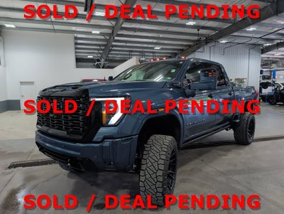 2025 GMC Sierra 2500HD Denali Ultimate Duramax Krietz Conversion 5th Wheel Prep Massage Seats