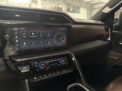 2025 GMC Sierra 2500HD Denali Ultimate 6.6L Turbo-Diesel V8 Gooseneck Prep Sterling Metallic