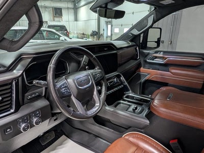 2025 GMC Sierra 2500HD Denali Ultimate 6.6L Turbo-Diesel V8 Gooseneck Prep Sterling Metallic