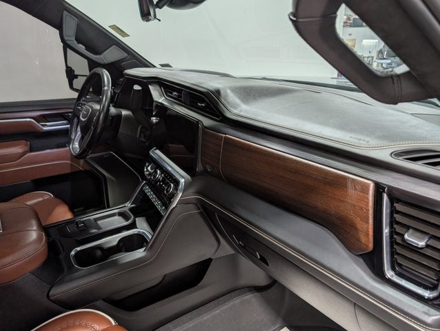 2025 GMC Sierra 2500HD Denali Ultimate 6.6L Turbo-Diesel V8 Gooseneck Prep Sterling Metallic