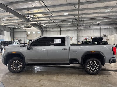 2025 GMC Sierra 2500HD Denali Ultimate 6.6L Turbo-Diesel V8 Gooseneck Prep Sterling Metallic