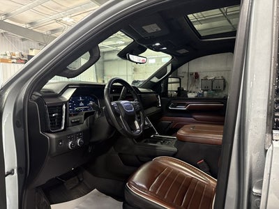 2025 GMC Sierra 2500HD Denali Ultimate 6.6L Turbo-Diesel V8 Gooseneck Prep Sterling Metallic