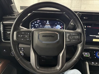 2025 GMC Sierra 2500HD Denali Ultimate Duramax 6.6L Turbo-Diesel Max Trailering Package White Frost