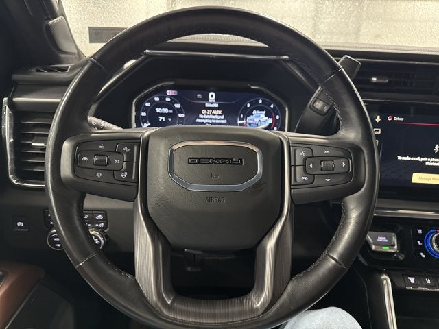 2025 GMC Sierra 2500HD Denali Ultimate Duramax 6.6L Turbo-Diesel Max Trailering Package White Frost