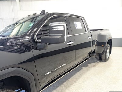 2025 GMC Sierra 3500HD Denali Ultimate 6.6L Turbo-Diesel DRW Gooseneck Package Onyx Black