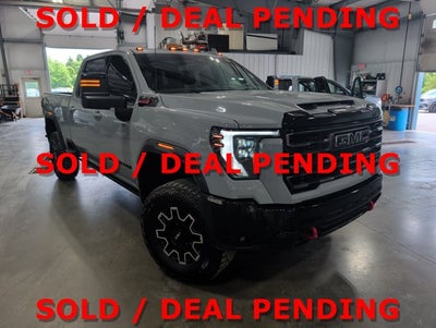 2025 GMC Sierra 2500HD AT4X Duramax 5th Wheel Prep Thunderstorm Grey Sunroof