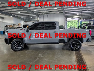 2025 GMC Sierra 2500HD AT4X Duramax 5th Wheel Prep Thunderstorm Grey Sunroof