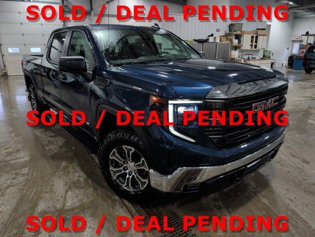 2023 GMC Sierra 1500 Pro Value Package X31 Off Road Bedliner Steps