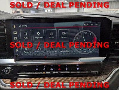 2025 GMC Sierra 1500 Elevation Duramax 3.0L Turbo-Diesel Max Trailering Package Sterling Metallic