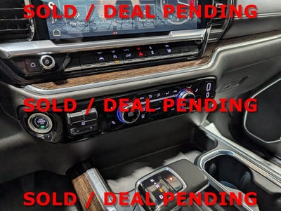 2025 GMC Sierra 1500 Elevation Duramax 3.0L Turbo-Diesel Max Trailering Package Sterling Metallic