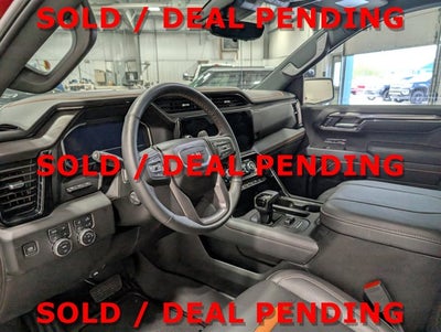 2025 GMC Sierra 1500 AT4 Premium Pkg Tech Pkg Sunroof Colored Mouldings Short Bed 6.2L V8