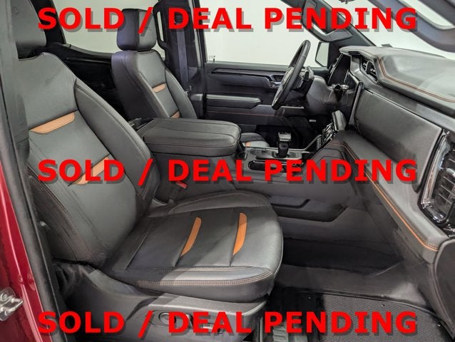 2025 GMC Sierra 1500 AT4 Premium Pkg Tech Pkg Sunroof Colored Mouldings Short Bed 6.2L V8