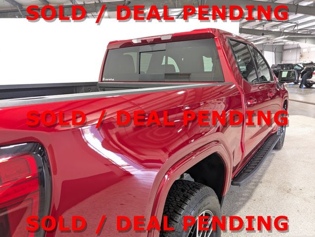 2025 GMC Sierra 1500 AT4 Premium Pkg Tech Pkg Sunroof Colored Mouldings Short Bed 6.2L V8