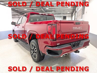 2025 GMC Sierra 1500 AT4 Premium Pkg Tech Pkg Sunroof Colored Mouldings Short Bed 6.2L V8