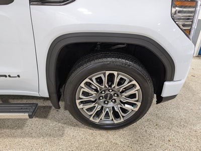 2026 GMC Sierra 1500 Denali Ultimate Duramax 3.0L Turbo-Diesel Glacier White Tricoat