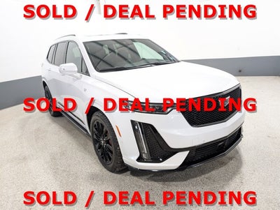 2024 Cadillac XT6 AWD Sport AWD 3.6L V6 Platinum, Onyx, Technology & Driver Assist Packages Crystal White Tricoat