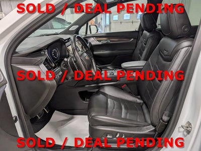 2024 Cadillac XT6 AWD Sport AWD 3.6L V6 Platinum, Onyx, Technology & Driver Assist Packages Crystal White Tricoat