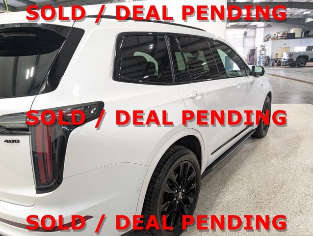 2024 Cadillac XT6 AWD Sport AWD 3.6L V6 Platinum, Onyx, Technology & Driver Assist Packages Crystal White Tricoat