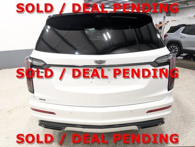 2024 Cadillac XT6 AWD Sport AWD 3.6L V6 Platinum, Onyx, Technology & Driver Assist Packages Crystal White Tricoat