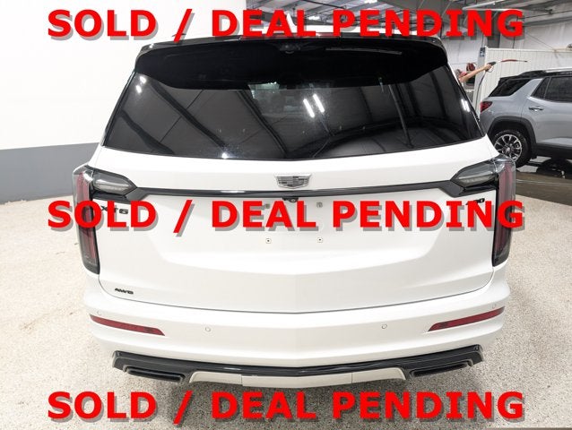 2024 Cadillac XT6 AWD Sport AWD 3.6L V6 Platinum, Onyx, Technology & Driver Assist Packages Crystal White Tricoat