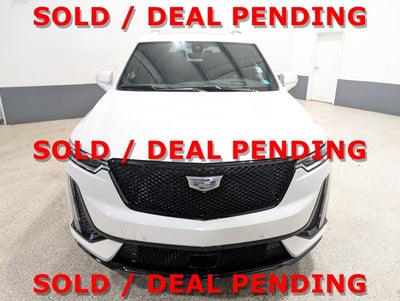 2024 Cadillac XT6 AWD Sport AWD 3.6L V6 Platinum, Onyx, Technology & Driver Assist Packages Crystal White Tricoat