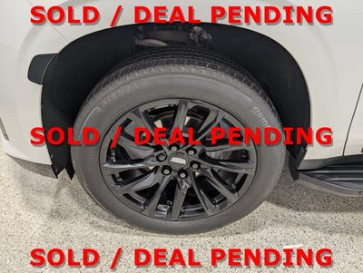 2024 Cadillac Escalade 4WD Sport 6.2L V8 Onyx Package Crystal White Tricoat