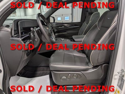 2024 Cadillac Escalade 4WD Sport 6.2L V8 Onyx Package Crystal White Tricoat