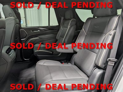 2024 Cadillac Escalade 4WD Sport 6.2L V8 Onyx Package Crystal White Tricoat