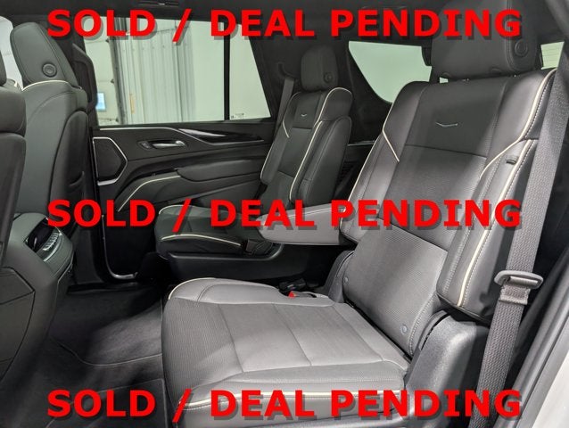 2024 Cadillac Escalade 4WD Sport 6.2L V8 Onyx Package Crystal White Tricoat