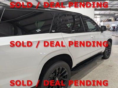 2024 Cadillac Escalade 4WD Sport 6.2L V8 Onyx Package Crystal White Tricoat